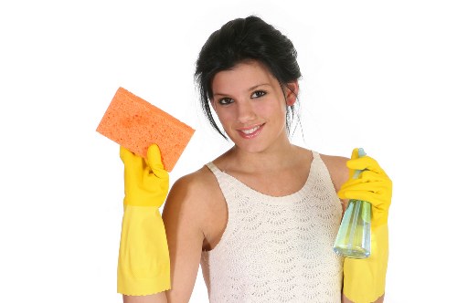Hainault carpet cleaners treating a busy home carpet with specialist equipment
