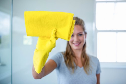 Payment protection icon for a carpet cleaning service